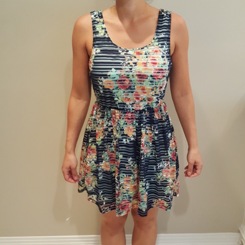 Sundress with flowers